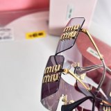 Original Oversized Shield Rimless Sunglasses Gradient Lens Fashion Eyewear