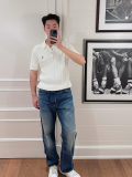 5A Unisex Cable Knit Cotton Polo 2273