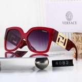 Retro Light-luxury Gold Decoration Gradient Lens Fashion Versatile Glasses
