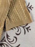 5A Unisex Cable Knit Cotton Polo 2273