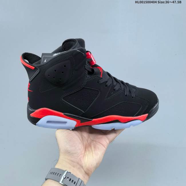 5A Air Jordan 6 Retro Infrared Salesman Basketball Sneakers CT8529-001