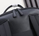 Original 3.0 Men's Black Woven Leather Backpack