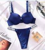 5A Women's Sexy Shine Rhinestone Sparkling Underwear Set
