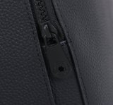 Original Sartorial Men's Black Pebbled Leather Backpack