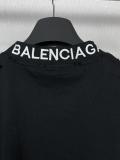 Original Back Neck Embroidered Logo T-Shirt Black Distressed Cotton Tee
