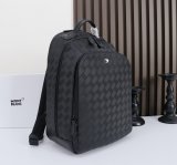 Original 3.0 Men's Black Woven Leather Backpack