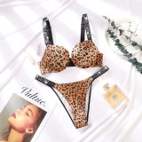 5A Women's Sexy Shine Rhinestone Sparkling Underwear Set