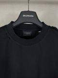 Original Red Tape Logo Destroyed T-Shirt Black Distressed Graphic Tee