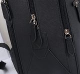 Original Sartorial Men's Black Leather Backpack