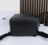 Original 3.0 Men's Black Woven Leather Backpack