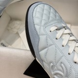 Original Quilted Leather Low top Lace Up Sneakers