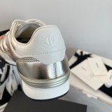 Original Quilted Leather Low top Lace Up Sneakers