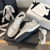 Original Quilted Leather Low top Lace Up Sneakers