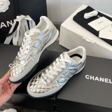Original Quilted Leather Low top Lace Up Sneakers