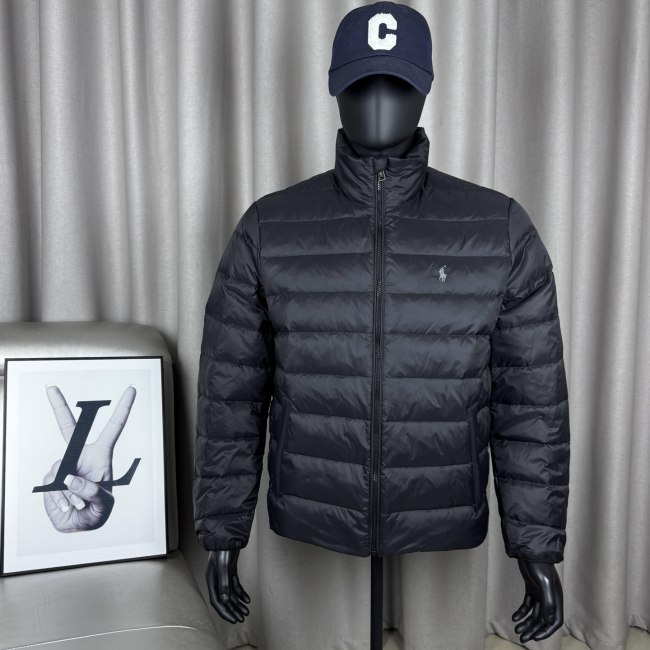 Original FW25 Colden Winter Simple Embroidered Logo Hooded Down Jacket