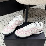 Original Quilted Leather Low top Lace Up Sneakers