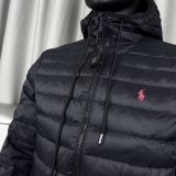 Original FW25 Colden Winter Simple Embroidered Logo Hooded Down Jacket