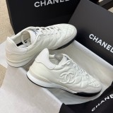 Original Quilted Leather Low top Lace Up Sneakers