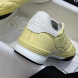 Original Quilted Leather Low top Lace Up Sneakers