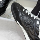 Original Quilted Leather Low top Lace Up Sneakers