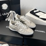 Original Quilted Leather Low top Lace Up Sneakers