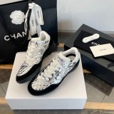 Original Quilted Leather Low top Lace Up Sneakers