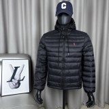 Original FW25 Colden Winter Simple Embroidered Logo Hooded Down Jacket