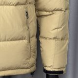 Original FW25 Gorham Winter Simple Embroidered Logo Hooded Down Jacket