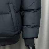 Original Winter Simple Embroidered Logo Hooded Down Jacket
