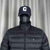 Original FW25 Colden Winter Simple Embroidered Logo Hooded Down Jacket