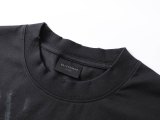 Original Distressed Graphic T-Shirt Oversized Black Tee with Abstract Print