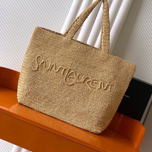 Original Natural Raffia Large Woven Straw Tote Bag