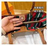 5A GG Emblem Tote Bag Canvas Shoulder Bag