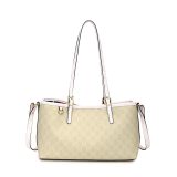 5A GG Emblem Tote Bag Canvas Shoulder Bag