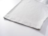 Original Happy Valentine's T-Shirt Washed White Distressed Cotton Tee