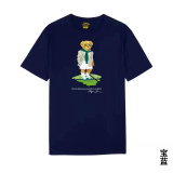 5A Classic Fit Polo Bear Jersey T-Shirt White