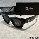 5A Diamond Encrusted Square Polarized Sunglasses RB4940B