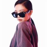5A Diamond Encrusted Square Polarized Sunglasses RB4940B