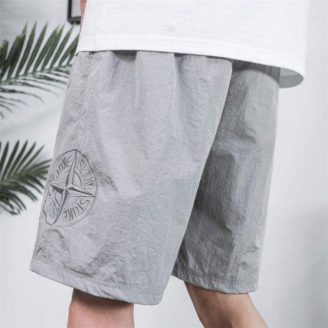 Men's Slim Fit Shorts Grey