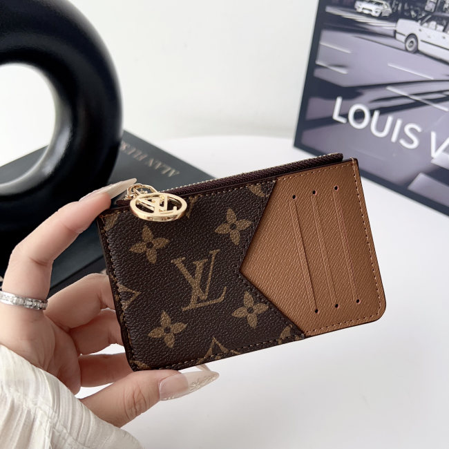5A Romy Card Holder Compact Zip Wallet