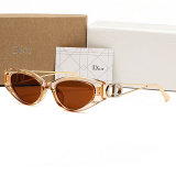 5A 30Montaigne Oval Cat Eye Frame Sunglasses