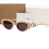 5A 30Montaigne Oval Cat Eye Frame Sunglasses