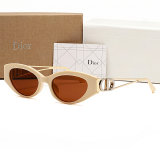 5A 30Montaigne Oval Cat Eye Frame Sunglasses