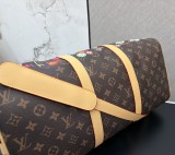 Original Keepall Bandoulière 45 Monogram Flower Travel Bag