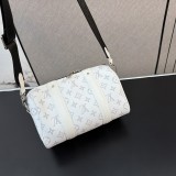 Original City Keepall White Monogram Canvas Crossbody Bag