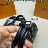 Original Keepall Bandoulière 25 Black Monogram Eclipse Leather Duffle Bag