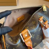Original Keepall Bandoulière 25 Monogram Canvas Classic Travel Bag