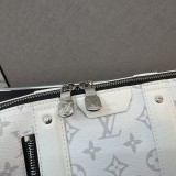 Original City Keepall White Monogram Canvas Crossbody Bag