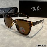 5A Square Frame Polarized Sunglasses RB4323