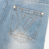 5A Damier SS26 Classic Denim Pant  1659